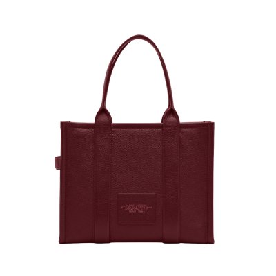 THE LEATHER LARGE TOTE BAG